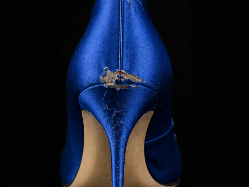 Manolo Blahnik before restoration