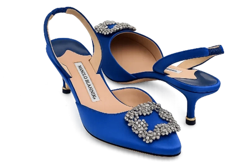 Manolo Blahnik luxury footwear restoration