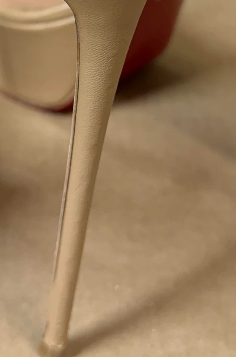 Christian Louboutin Rosalie Alta Paint Repair after repair 3